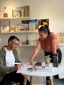 Mickael Tanguy et Marianne Soret